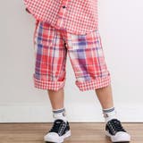 【お揃い】ポケット付きダブルガーゼリバーシブル7分丈パンツ(80~130cm) | SLAP SLIP | 詳細画像1 