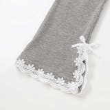 レースリボン裾フレア9分丈レギンス(80~130cm) | SLAP SLIP | 詳細画像10 