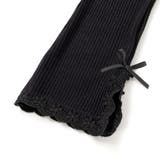 レースリボン裾フレア9分丈レギンス(80~130cm) | SLAP SLIP | 詳細画像6 