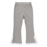 レースリボン裾フレア9分丈レギンス(80~130cm) | SLAP SLIP | 詳細画像8 