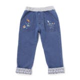 【お揃い】はたらくくるま恐竜プリントデニムニットパンツ(80~130cm) | SLAP SLIP | 詳細画像10 