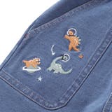 【お揃い】はたらくくるま恐竜プリントデニムニットパンツ(80~130cm) | SLAP SLIP | 詳細画像13 