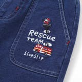 【お揃い】はたらくくるま恐竜プリントデニムニットパンツ(80~130cm) | SLAP SLIP | 詳細画像7 