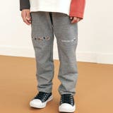 はたらくくるまワッペン刺しゅう切り替えパンツ(80~130cm) | SLAP SLIP | 詳細画像1 