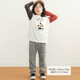 はたらくくるまワッペン刺しゅう切り替えパンツ(80~130cm) | SLAP SLIP | 詳細画像2 