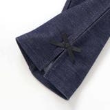 キラキラモチーフ刺しゅうフリル腰ポケットフレアパンツ(80~130cm) | SLAP SLIP | 詳細画像12 