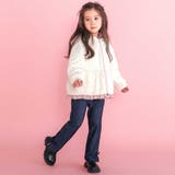 キラキラモチーフ刺しゅうフリル腰ポケットフレアパンツ(80~130cm) | SLAP SLIP | 詳細画像20 