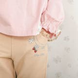 キラキラモチーフ刺しゅうフリル腰ポケットフレアパンツ(80~130cm) | SLAP SLIP | 詳細画像22 