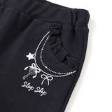 キラキラモチーフ刺しゅうフリル腰ポケットフレアパンツ(80~130cm) | SLAP SLIP | 詳細画像6 