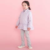 裾フリルお尻ポケットハートがいっぱい総柄パンツ(80~120cm) | SLAP SLIP | 詳細画像3 