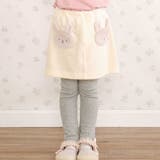 SLAP SLIP（スラップスリップ） | アニマルネコウサギパッチ刺しゅうポケットコーデュロイスカッツ(80~120cm)