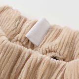 アニマルネコウサギパッチ刺しゅうポケットコーデュロイスカッツ(80~120cm) | SLAP SLIP | 詳細画像16 