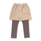 アニマルネコウサギパッチ刺しゅうポケットコーデュロイスカッツ(80~120cm) | SLAP SLIP | 詳細画像9 