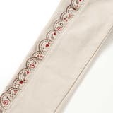 【裏微起毛】スカラップ刺しゅうフリルロングパンツ(80~130cm) | SLAP SLIP | 詳細画像18