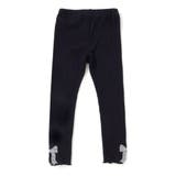 裾リボンパッチ刺しゅうレギンス(80~130cm) | SLAP SLIP | 詳細画像9 