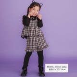 【お揃い】レギンスドッキングチェックショートパンツ(80~130cm) | SLAP SLIP | 詳細画像2 