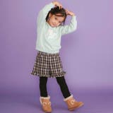【お揃い】レギンスドッキングチェックショートパンツ(80~130cm) | SLAP SLIP | 詳細画像4 