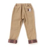 【裏微起毛】折り返し裾チェックロングパンツ(80~130cm) | SLAP SLIP | 詳細画像17 