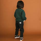 【裏微起毛】折り返し裾チェックロングパンツ(80~130cm) | SLAP SLIP | 詳細画像4 