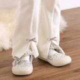 スカラップポケットフロントタック裾スリットロングパンツ(80~130cm) | SLAP SLIP | 詳細画像5