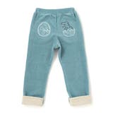 消防車恐竜おしりパッチ折り返し裾チェックロングパンツ(80~130cm) | SLAP SLIP | 詳細画像11