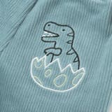 消防車恐竜おしりパッチ折り返し裾チェックロングパンツ(80~130cm) | SLAP SLIP | 詳細画像15