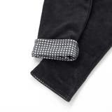 消防車恐竜おしりパッチ折り返し裾チェックロングパンツ(80~130cm) | SLAP SLIP | 詳細画像9