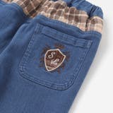 【お揃い】モコモコ裾ボアデニムボンディングパンツ(90~130cm) | SLAP SLIP | 詳細画像7