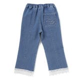 裾レースチャーム刺しゅう9分丈デニム(90~130cm) | SLAP SLIP | 詳細画像13 