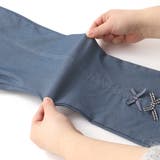 裾リボン付きストレッチツイルパンツ(80~130cm) | SLAP SLIP | 詳細画像16 