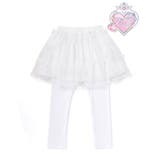 ホワイト | 【スラプリ】立体お花ラメチュールフレアスカパン(80~120cm) | SLAP SLIP