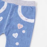 デニム裏プリントミラノリブ8分丈パンツ(80~110cm) | SLAP SLIP | 詳細画像19 