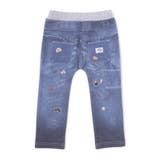 デニム裏プリントミラノリブ8分丈パンツ(80~110cm) | SLAP SLIP | 詳細画像5 