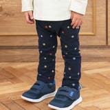 ネイビー×マルチカラー星総柄 | 【スララク 防汚加工 オーガニックコットン】前後フリーで時短！パパパッと穿ける前… | SLAP SLIP