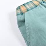 【リバーシブル】 無地チェック柄6分丈パンツ(80~130cm) | SLAP SLIP | 詳細画像13