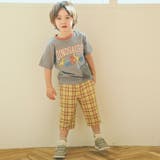 【リバーシブル】 無地チェック柄6分丈パンツ(80~130cm) | SLAP SLIP | 詳細画像5