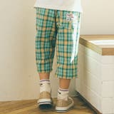 【リバーシブル】 無地チェック柄6分丈パンツ(80~130cm) | SLAP SLIP | 詳細画像8