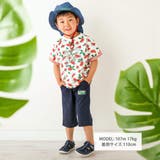 綿麻無地カラー6分丈パンツ(80~130cm) | SLAP SLIP | 詳細画像3