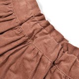 コーデュロイチェック柄裾スカラップ刺しゅうスカパン | SLAP SLIP | 詳細画像14