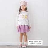 コーデュロイチェック柄裾スカラップ刺しゅうスカパン | SLAP SLIP | 詳細画像3