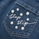 刺しゅうポケット付きストレッチデニムショートパンツ(90~130cm) | SLAP SLIP | 詳細画像14
