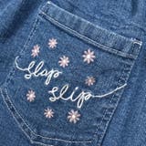 刺しゅうポケット付きストレッチデニムショートパンツ(90~130cm) | SLAP SLIP | 詳細画像19