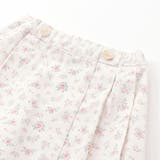 花柄ツイルデニムサスペンダー付き裾レーススカパン(90~130cm) | SLAP SLIP | 詳細画像19