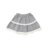 【お揃い】レースイチゴ柄チェックスカパン(90~130cm) | SLAP SLIP | 詳細画像10 