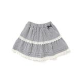 ブラック系(チェック) | 【お揃い】レースイチゴ柄チェックスカパン(90~130cm) | SLAP SLIP