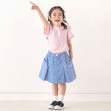 ドットリボンプリント柄ハートポケットタックデニムスカパン(90~130cm) | SLAP SLIP | 詳細画像10
