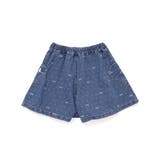 ドットリボンプリント柄ハートポケットタックデニムスカパン(90~130cm) | SLAP SLIP | 詳細画像13