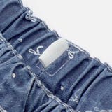 ドットリボンプリント柄ハートポケットタックデニムスカパン(90~130cm) | SLAP SLIP | 詳細画像19
