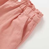 無地花柄ひまわり麻レーヨンタック入りショートパンツ | SLAP SLIP | 詳細画像8 