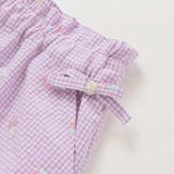 カラフルスイーツ刺しゅう風発泡プリント柄サイドリボン裾タックショートパンツ | SLAP SLIP | 詳細画像11 
